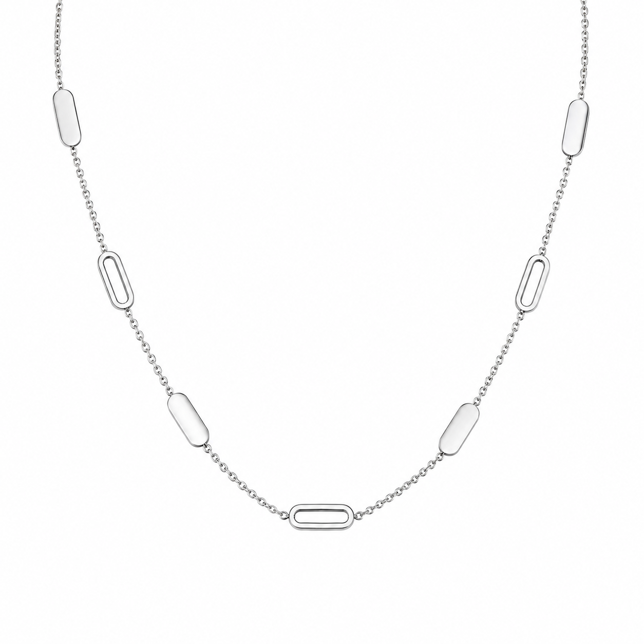 Golden Allure Link Necklace